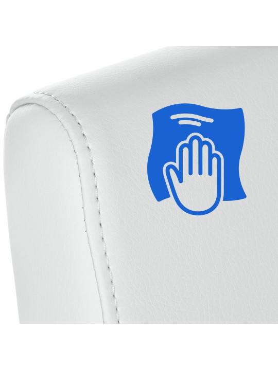 Belfort étkezőszék, fehér