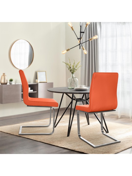 Belfort étkezőszék, narancs