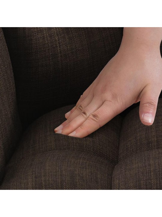 Damaso E szövet bárszék 4 méteres kerettel, barna Damaso E szövet bárszék 4 méteres kerettel, barna