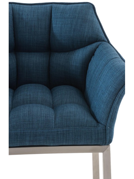 Damaso E szövet bárszék 4 méteres kerettel, kék