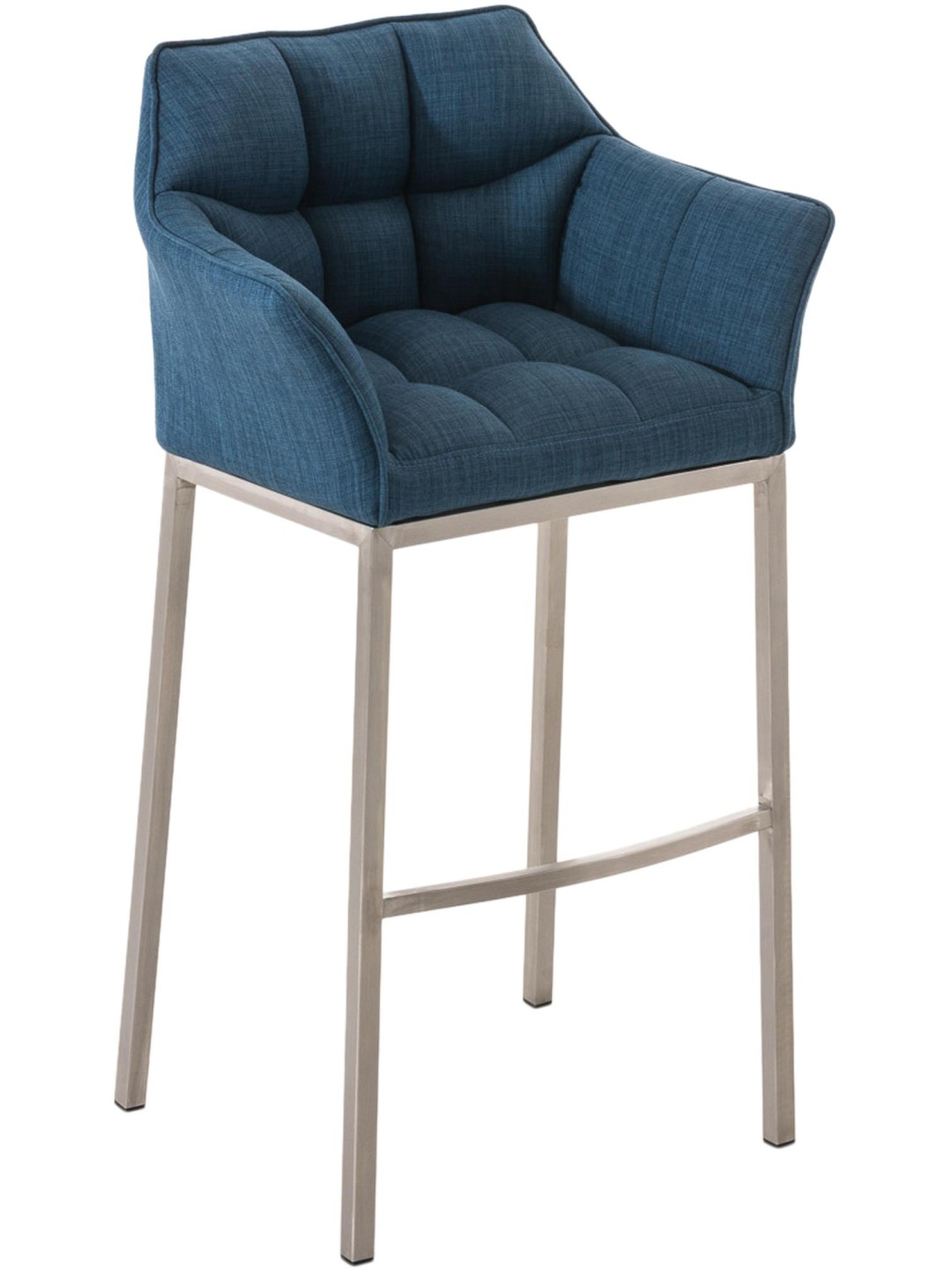 Damaso E szövet bárszék 4 méteres kerettel, kék