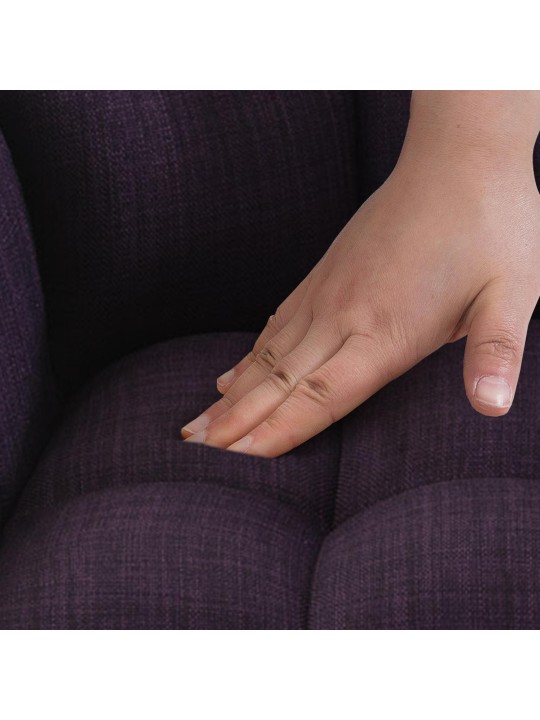 Damaso E szövet bárszék 4 méteres kerettel, lila Damaso E szövet bárszék 4 méteres kerettel, lila