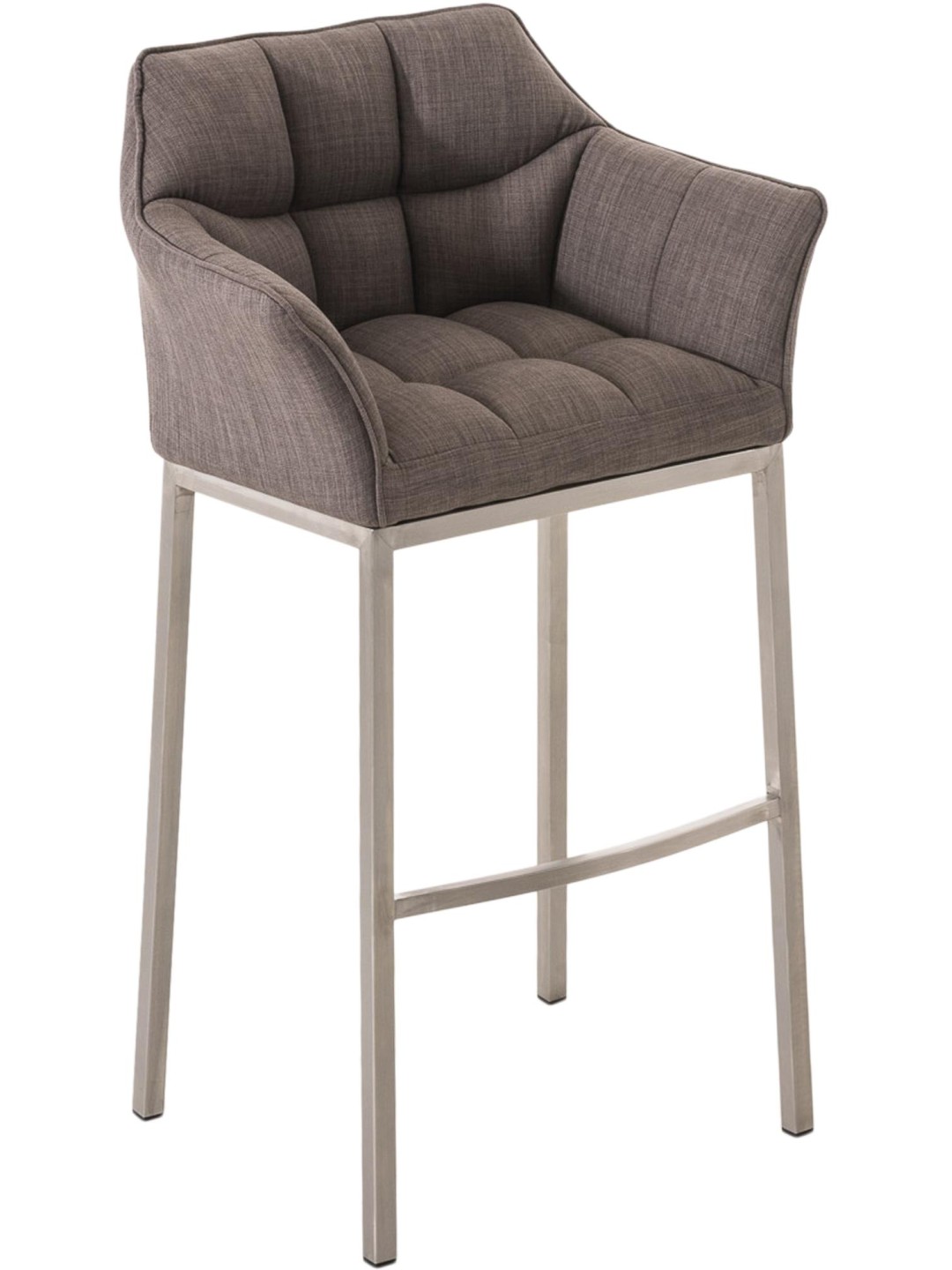 Damaso E szövet bárszék 4 méteres kerettel, szürke