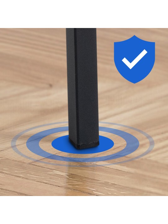 Damaso B szövet bárszék 4 méteres kerettel, kék