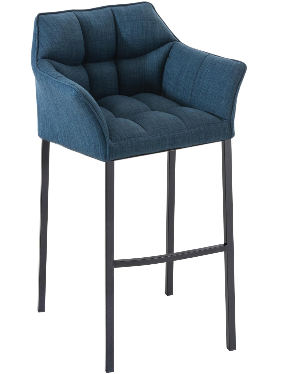 Damaso B szövet bárszék 4 méteres kerettel, kék