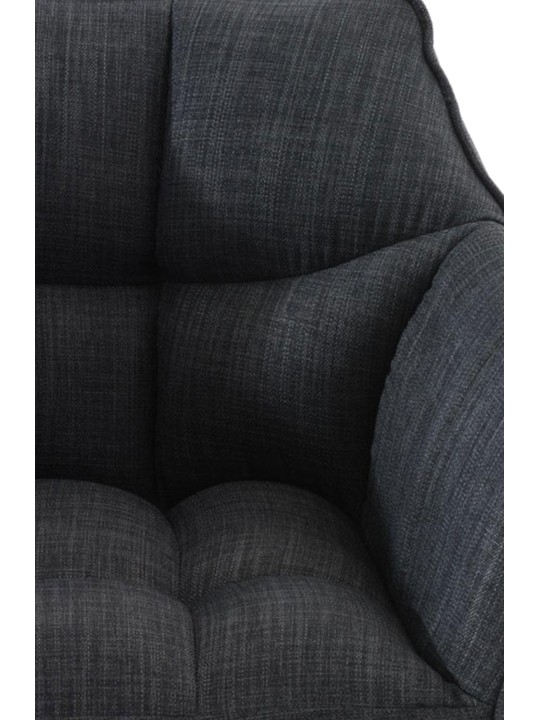 Damaso B szövet bárszék 4 méteres kerettel, sötétszürke