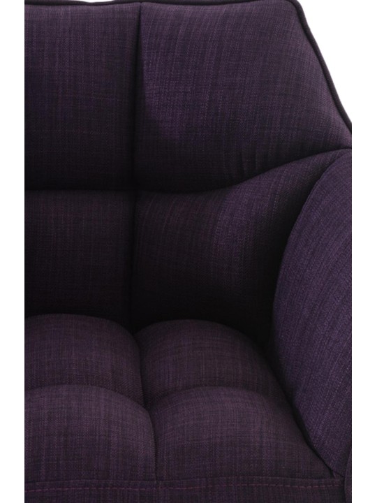 Bárszék Damaso B szövet 4 méteres kerettel, lila