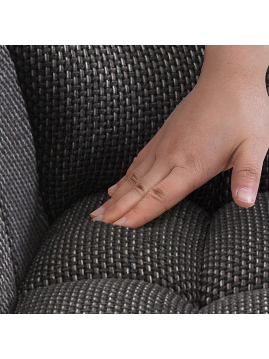 Bárszék Damaso B szövet 4 méteres kerettel, titánszürke