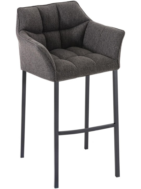 Bárszék Damaso B szövet 4 méteres kerettel, titánszürke
