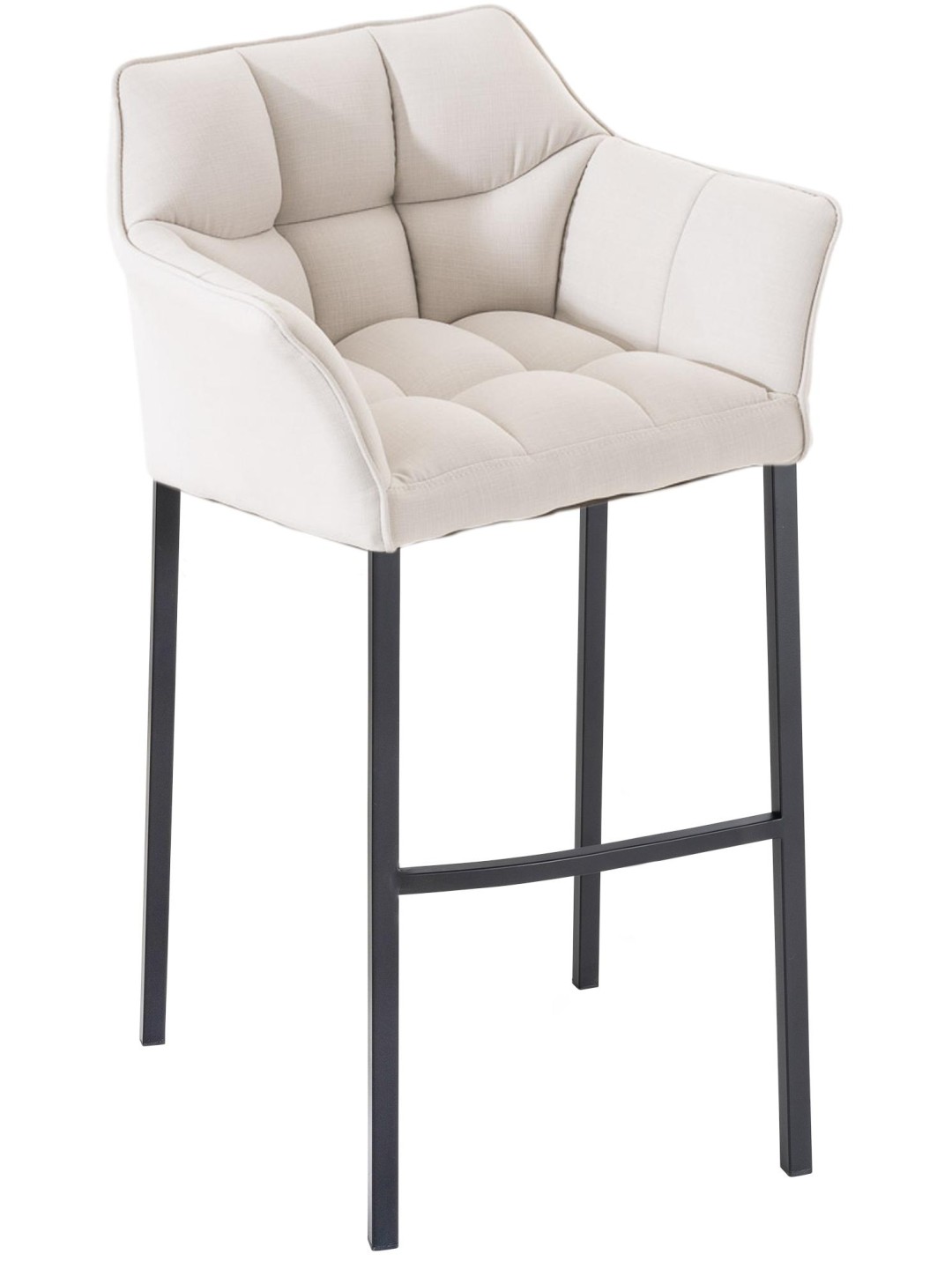 Bárszék Damaso B szövet 4 méteres kerettel, fehér