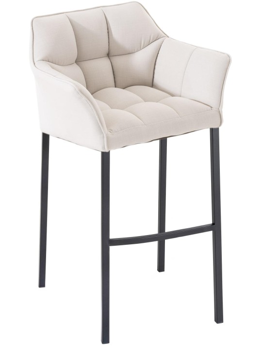 Bárszék Damaso B szövet 4 méteres kerettel, fehér