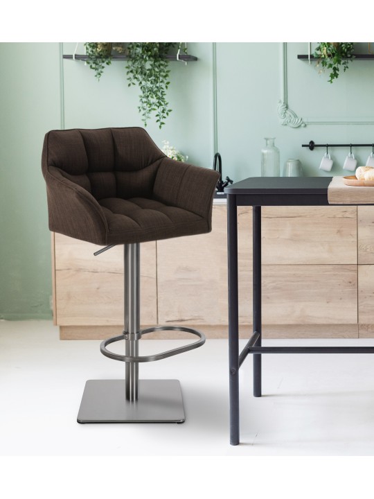 Bárszék Damaso E szövet, barna