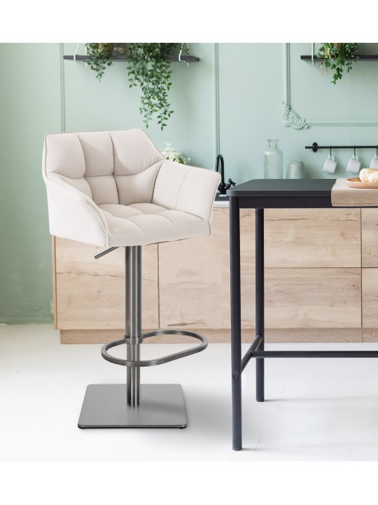 Bárszék Damaso E szövet, fehér