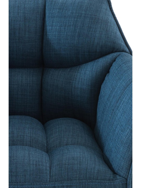 Bárszék Damaso W szövet, kék