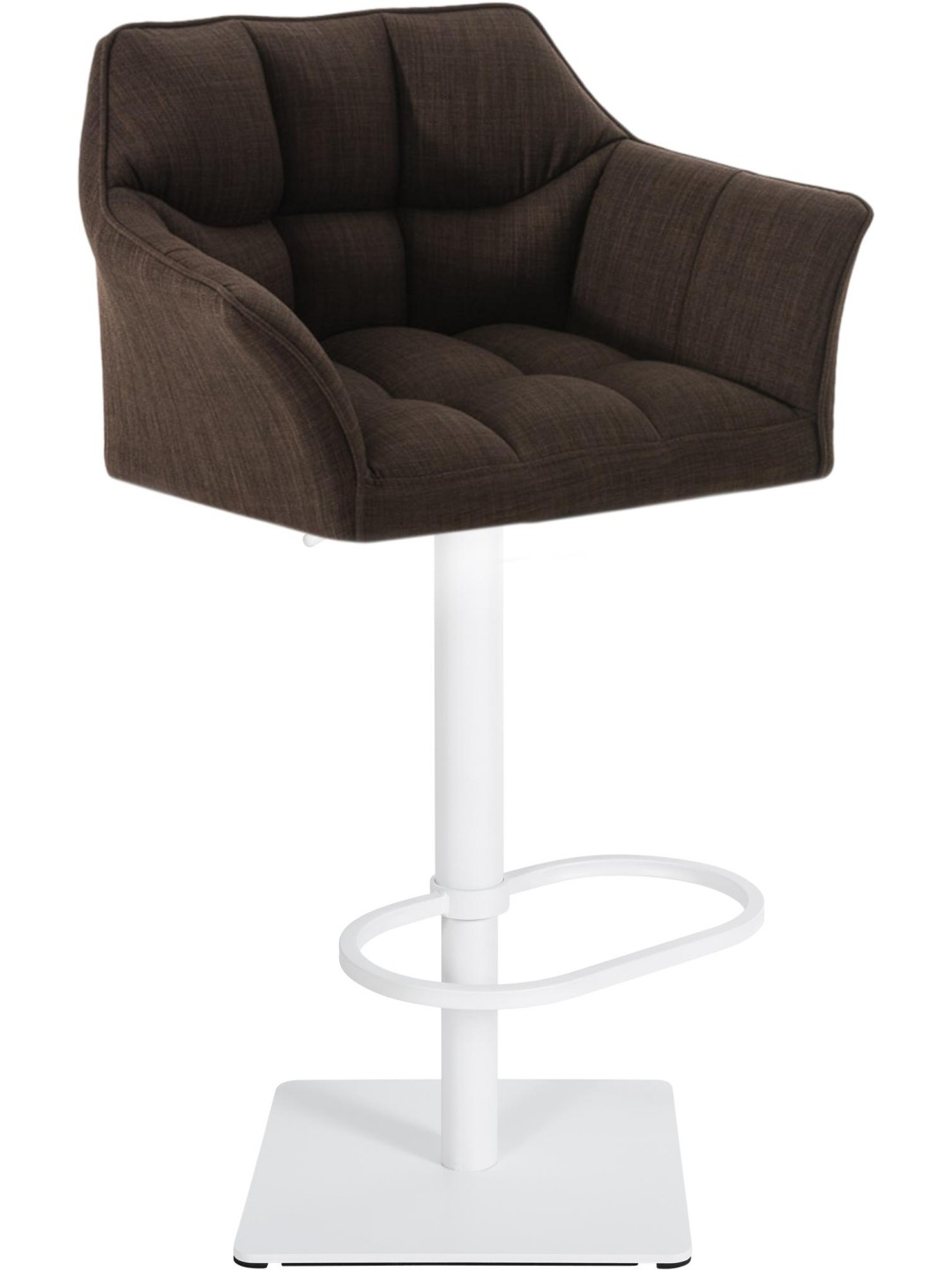 Bárszék Damaso W szövet, barna