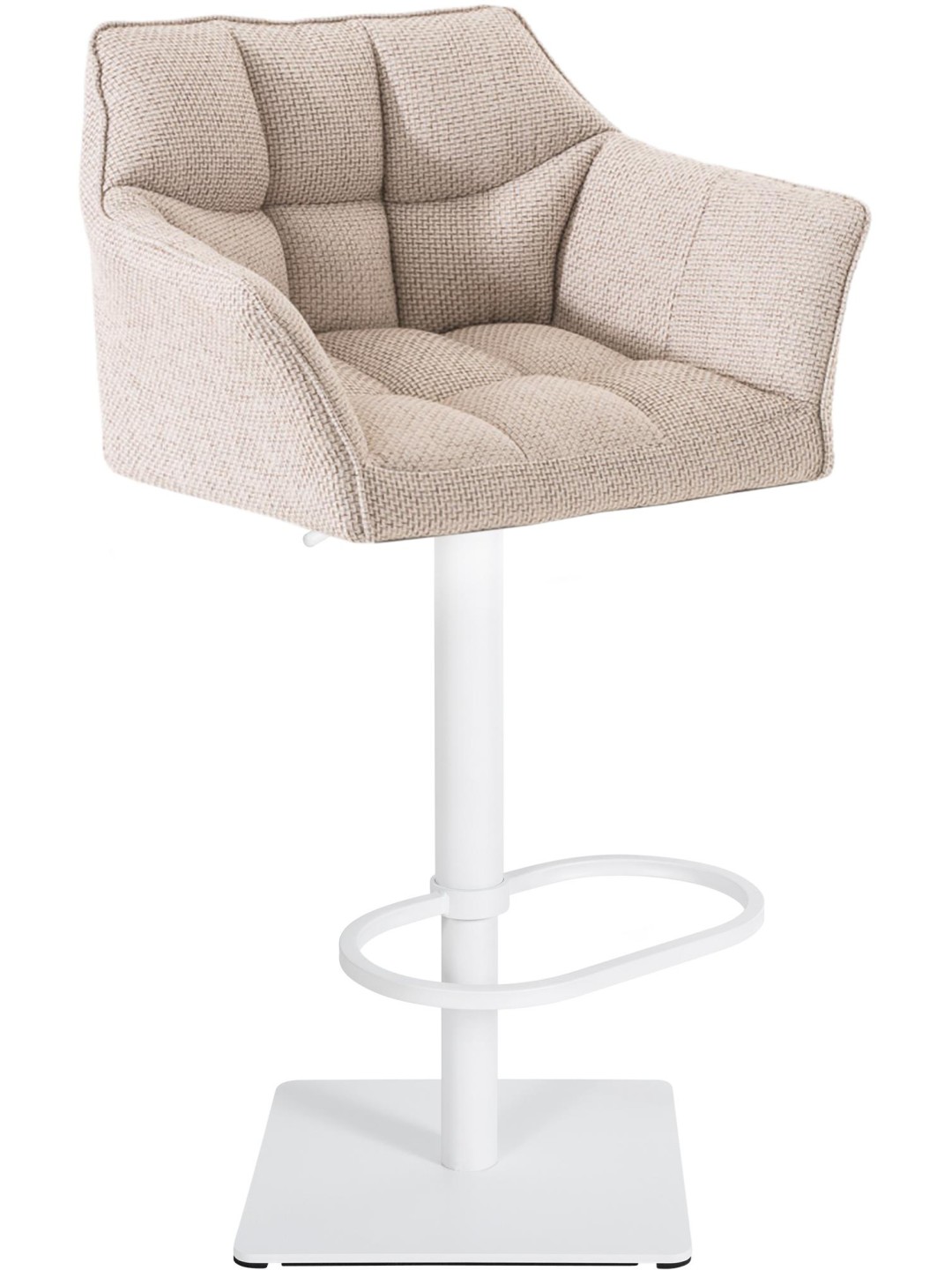 Bárszék Damaso W szövet, elefántcsont