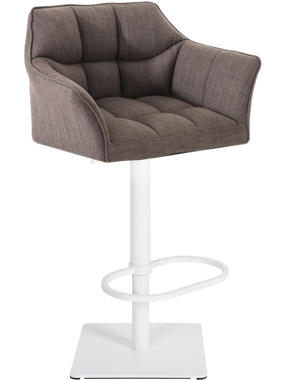 Bárszék Damaso W szövet, szürke