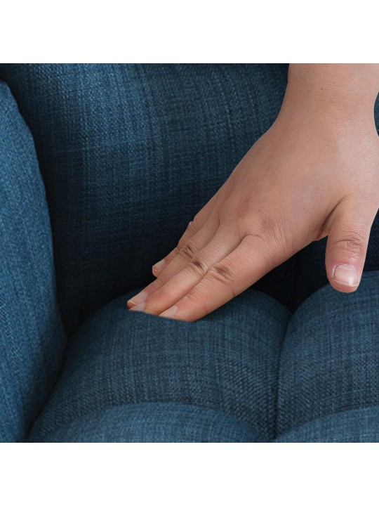 Bárszék Damaso E szövet, kék