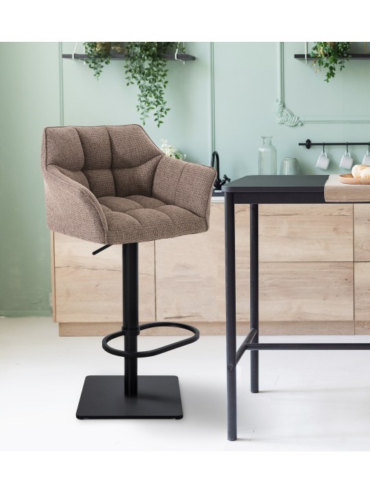 2 db bárszék készlet Damaso szövet, terrakotta barna 2 db bárszék készlet Damaso szövet, terrakotta barna