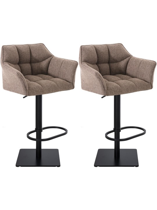 2 db bárszék készlet Damaso szövet, terrakotta barna 2 db bárszék készlet Damaso szövet, terrakotta barna