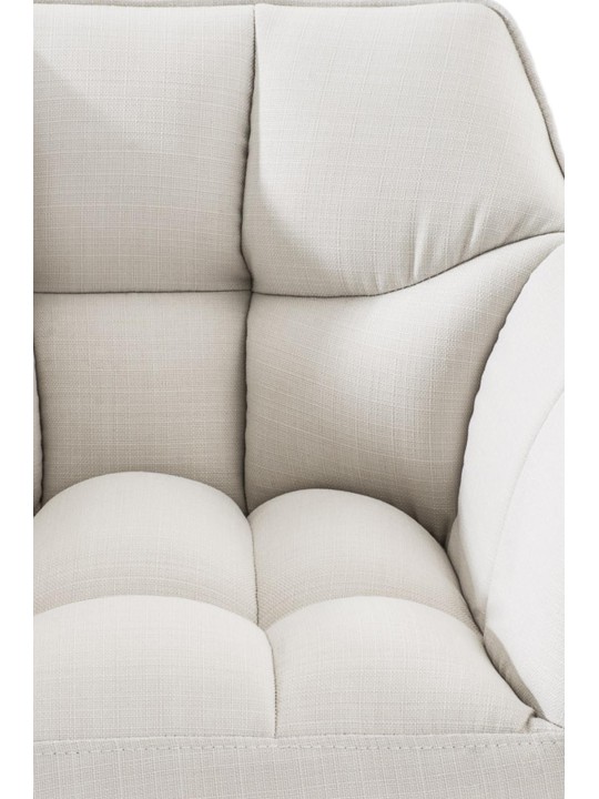 2 db bárszék készlet Damaso szövet rozsdamentes acél, fehér 2 db bárszék készlet Damaso szövet rozsdamentes acél, fehér