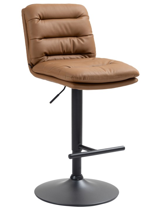 Bárszék Damar műbőr, világosbarna