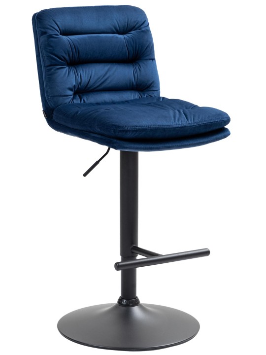 Bárszék Damar bársony, kék