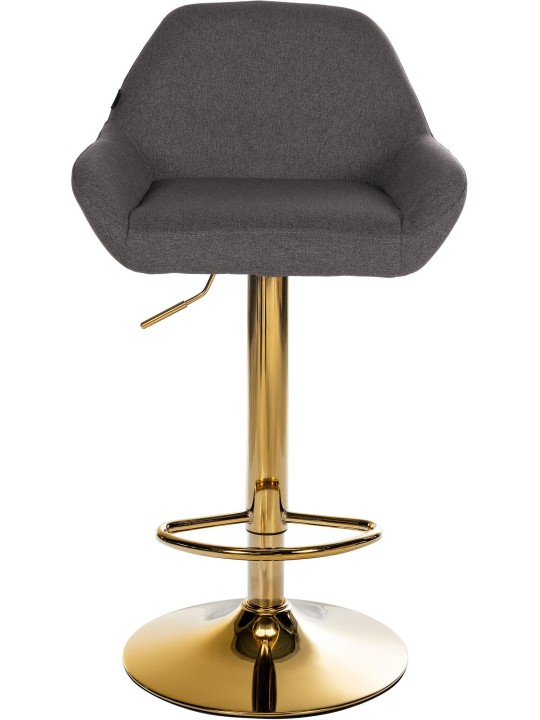 Bárszék Braga Gold szövet, sötétszürke