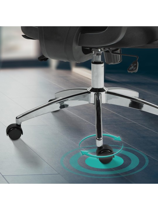 Bryden irodai szék, fekete