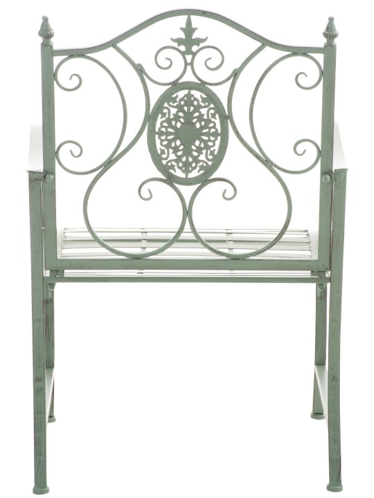 2 db kerti szék készlet Punjab, antik zöld