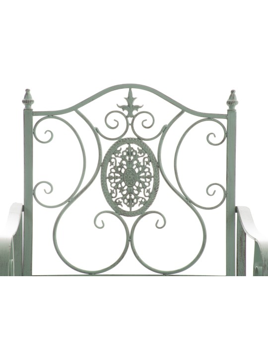 2 db kerti szék készlet Punjab, antik zöld