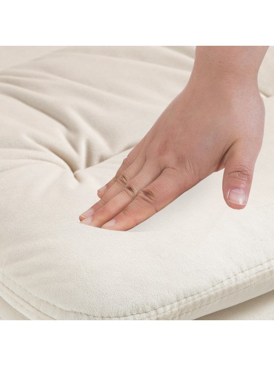 2 db bárszék szett Damar bársony króm, krém 2 db bárszék szett Damar bársony króm, krém