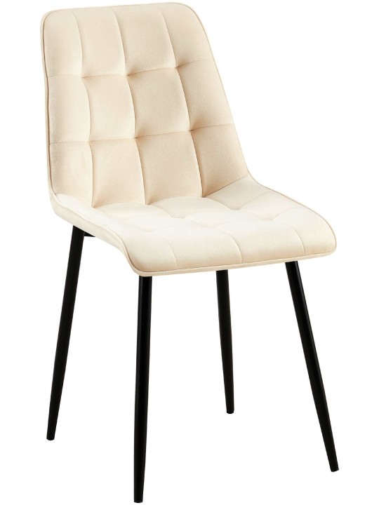 Gifford bársony étkezőszék, krém