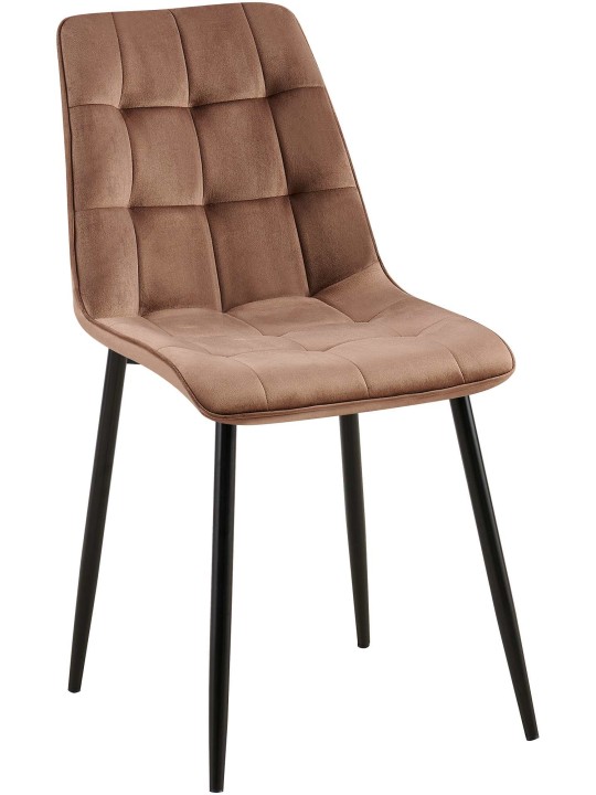 Gifford bársony étkezőszék, barna