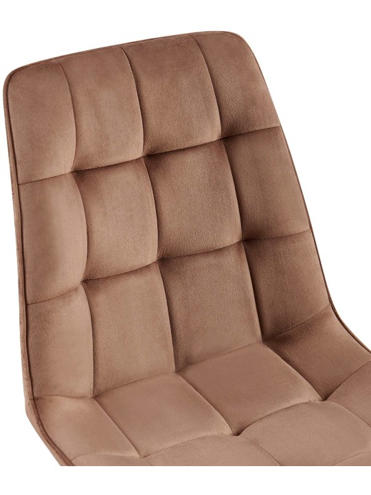 Gifford bársony étkezőszék, barna