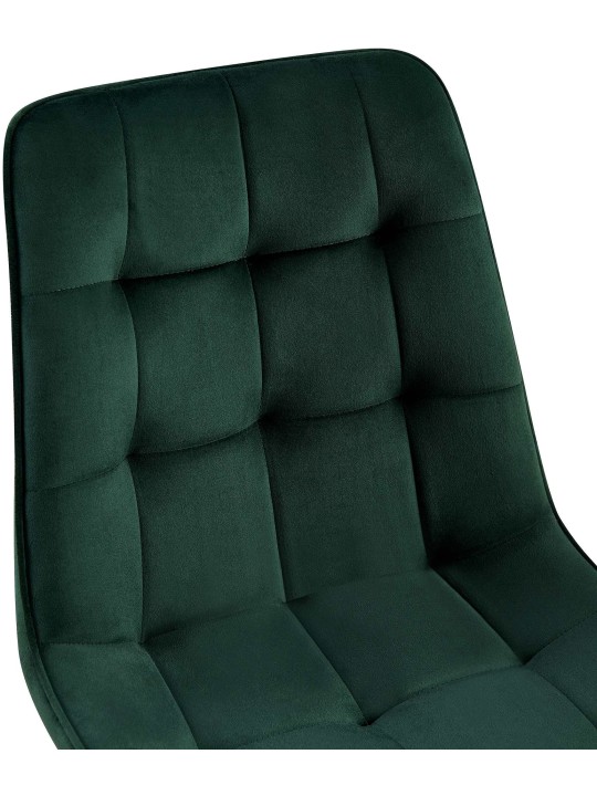 Gifford bársony étkezőszék, zöld