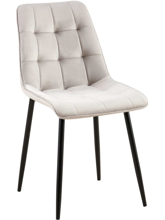 Gifford bársony étkezőszék, szürke