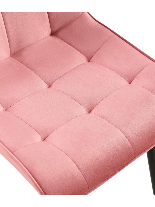 Gifford bársony étkezőszék, rózsaszín