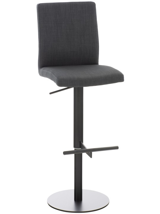 Bárszék Cadiz szövet, sötétszürke