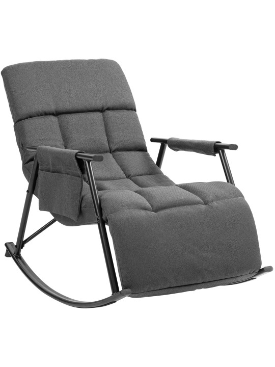 Hintaszék Cathy szövet, sötétszürke