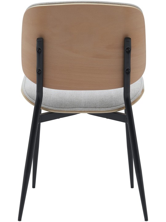 Látogatószék Tiffin szövet, natúr/krém