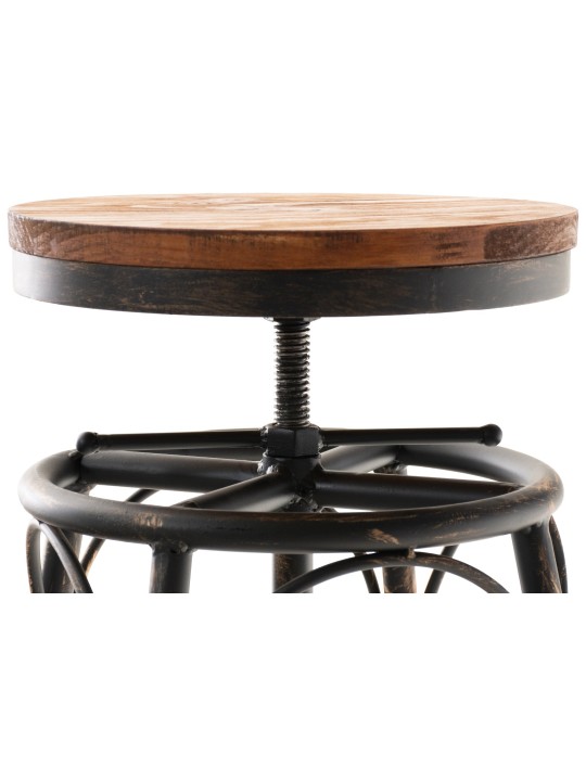 2 db-os bárszék készlet Beam, bronz