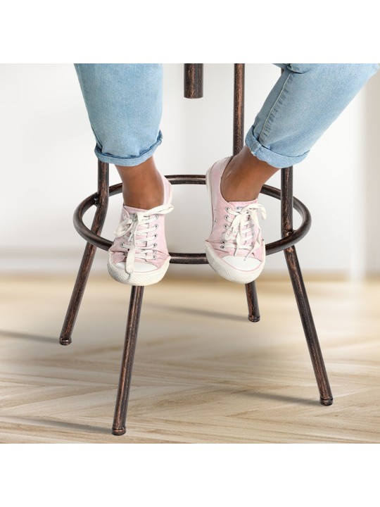 2 db bárszék szett Pino, fa, bronz 2 db bárszék szett Pino, fa, bronz