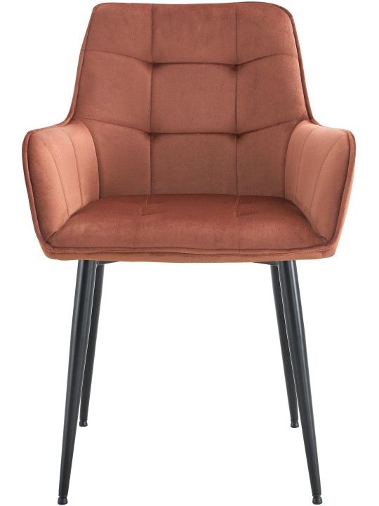 Ferndale bársony étkezőszék, barna