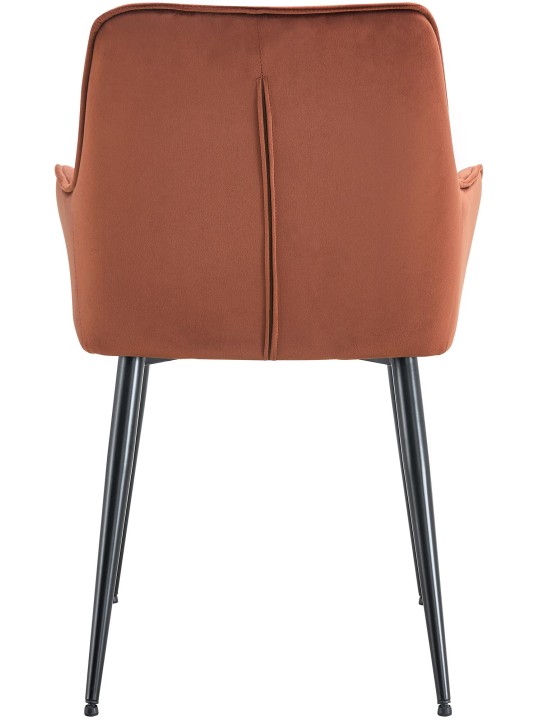 Ferndale bársony étkezőszék, barna