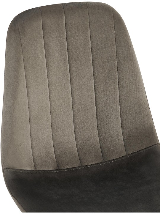 Baxter bársony étkezőszék, antracit