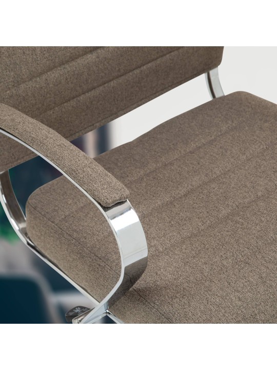 Irodai szék Oakland szövet, taupe
