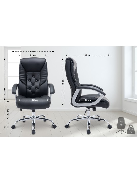 BIG Rodeo irodai szék, fekete