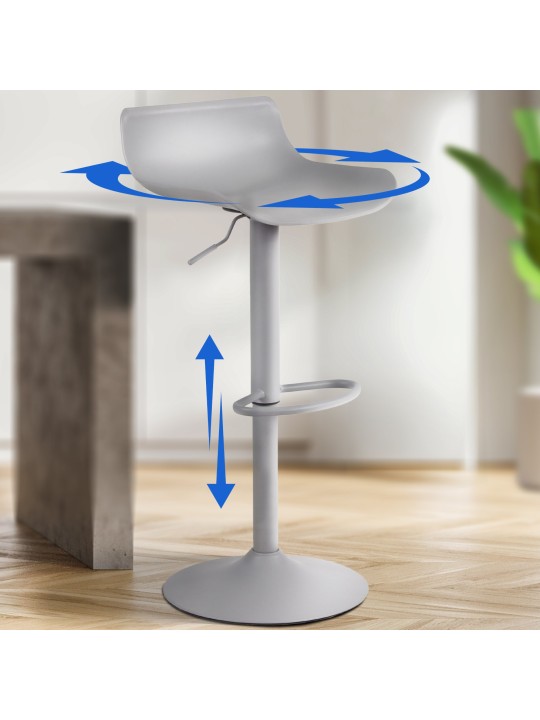 Bárszék Aveiro, szürke