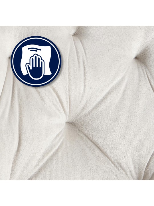 Cassis bársony látogatói szék, világosszürke